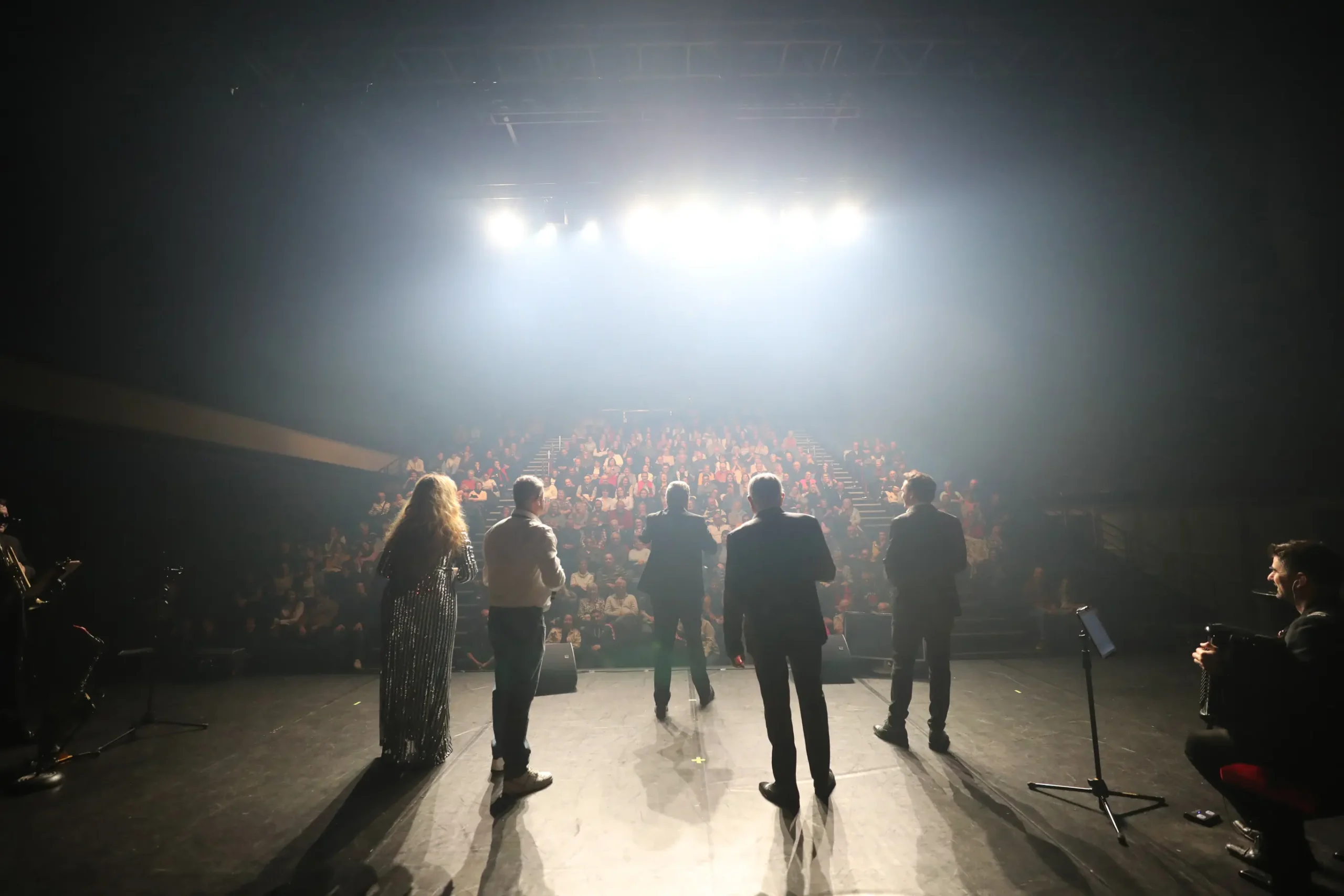 les sosies vocaux face au public